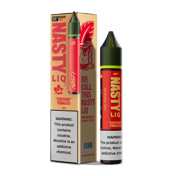 NASTY LIQ – Custard Tobacco 30ML