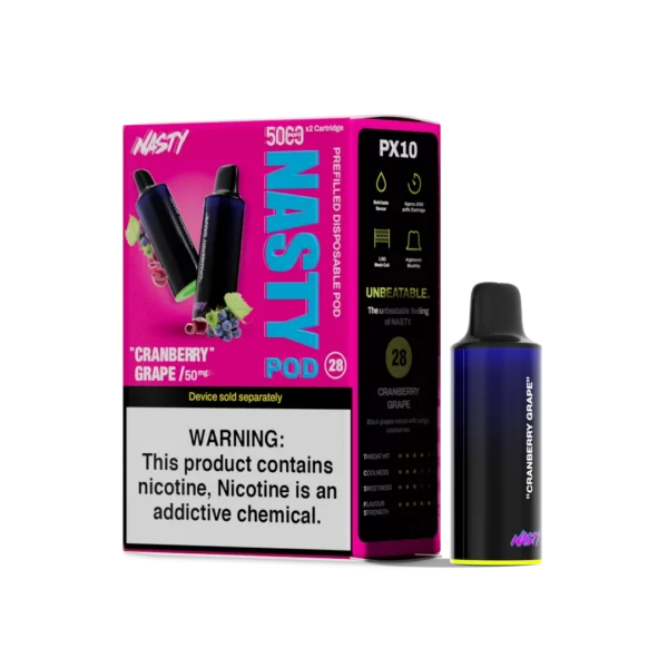NASTY Pod 5000 – Cranberry Grape 50MG