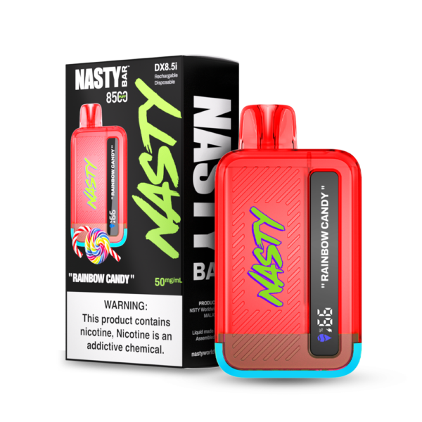 NASTY DX8.5i – Rainbow Candy 50MG