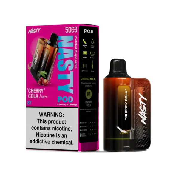 NASTY Pod Starter Kit – Cherry Cola 50MG
