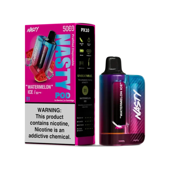 NASTY Pod Starter Kit – Watermelon Ice 50MG