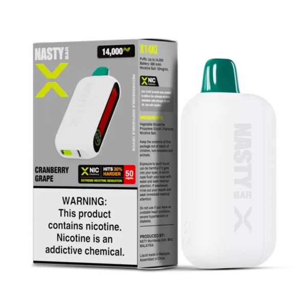 Nasty X 14K Strong – Cranberry Grape 50MG