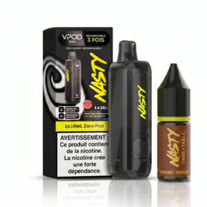 Nasty Pod Versa – Caramel Tobacco 15 000 puffs (1 pod + 1 liquide)