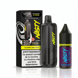 Nasty Pod Versa – Blackcurrant 15 000 puffs (1 pod + 1 liquide)