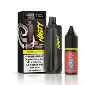Nasty Pod Versa – Watermelon Ice 15 000 puffs (1 pod + 1 liquide)