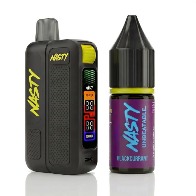 Nasty Starter kit Versa – Blackcurrant 15 000 puffs (1 device + 1 pod + 1 liquide)